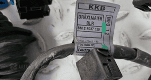 BMW E60 E61 525i 525i INSTALACJA SILNIKA 7557830 3