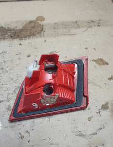 Lampa tyl w klape lewa audi A3 8P 03-08 5D 5 drzwi 4