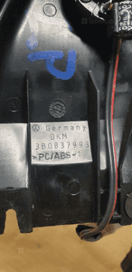 Głośnik drzwi osłona lusterka lewa Skoda Superb 3B0837993 5