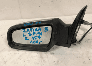 Lusterko lewe  opel zafira b 3 pin Z157 srebrny 4