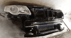 Pas przedni vw volkswagen passat B6 2.0TDI belka okular chłodnica wody wentylator obudowa zamek komplet 3
