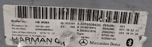 Mercedes-Benz W205 Radio Nawigacja Multimedia NTG5 HARMAN A2059008430 4