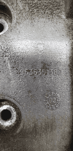 Łapa alternatora napinacz Peugeot 307 2.0 HDI 9636301380 5