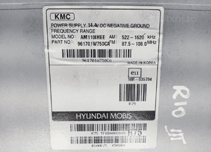 FABRYCZNE RADIO CD KIA RIO III 961701W750 961701W750CA 2011-2014 5