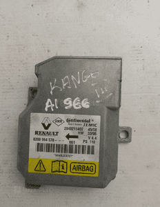 Sensor poduszek airbag 8200964578 renault kangoo iii 1