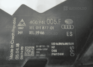 Audi A6 4G0 C7 xenon nieskrętny idealna lampa przednia lewa 10