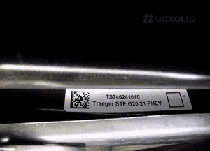 Bmw 3 G20 330e lci m-pakiet belka + ślizg zderzaka tył 7462410 8085498 6