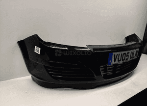 Zderzak przód przedni opel astra h 3 iii Z20R czarny 5