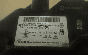 Lampa lewa lewy bi xenon skr skoda superb iii 3 3
