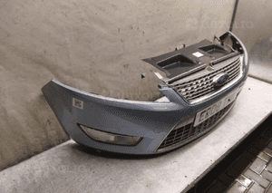 / ZDERZAK PRZÓD PRZEDNI FORD MONDEO MK.4 4 IV 76 BŁĘKITNY MORSKI HALOGENY 4