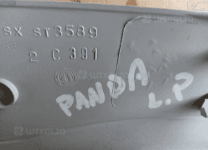 Osłona poszycie słupka lewy przód Fiat Panda II 4