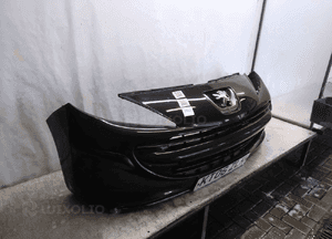 Zderzak przód przedni do peugeot 207 exl exld czarny 3