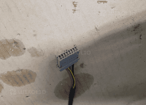 Lusterko prawe 7 pin nissan qashqai J10 mat 4