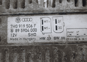 VW T5 MODUŁ STEROWNIK WENTYLATORÓW 7H0919506F 2