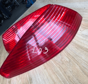 PEUGEOT 607 lift lampa lewa prawa 2