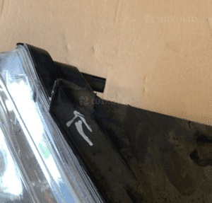 MERCEDES A 169 lampa lewa h7 przód szkło 3