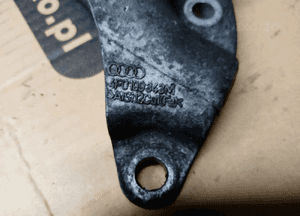 Łapa wspornik silnika poduszka Audi A6 C6 2.7 TDI 4F0199343M 5