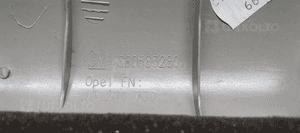Osłona słupka lewy przód przednia lewa Opel Zafira C 13289739 6