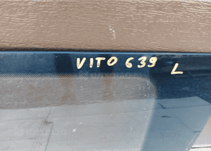 Szyba lewy przód lewa karoseryjna Mercedes Vito 639 AS2 04r 2