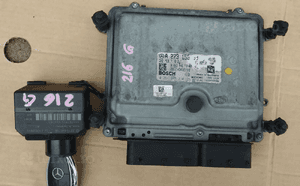 MERCEDES m273 /  sterownik komputer silnika ECU zestaw stacyjka klucz 1