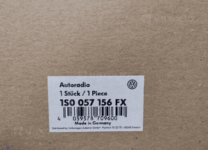 Radio RCD215 Volkswagen 1S0057156FX 1S0035156FX 5