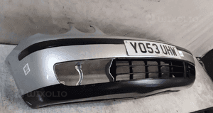 Zderzak przód przedni do volkswagen vw polo 9N LA7W srebrny 3