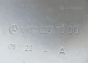 Poszycie błotnik tylny tył prawy mercedes a-klasa W177 sedan A1776371000 7