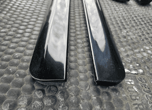 Listwa Listwy Drzwi S-Line Dolne Komplet Czarne LZ9Y Audi A4 B6 B7 Oryginalne 10