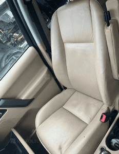 Siedzenia fotele komplet skórzane wnętrze beżowe Land Rover Freelander 2 II 3