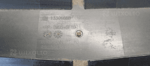 Dolot wlot powietrza podszybia Opel Zafira C 13301668 5