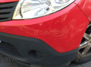 Dacia Sandero I zderzak przod przedni   DV21D 2