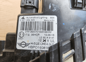 Mini Cooper R55 R56 Clubman  lampa przód przednia prawa EU 7