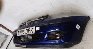 Zderzak przód przedni opel corsa c Z21B granat granatowy lift fl halogeny 3