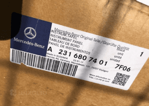 Mercedes SL 231 konsola kokpit deska oryginał idealna 6