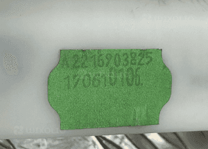 Mercedes W221 poszycie osłona słupka prawy tył alcantara A2216903825 4