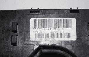 Przełącznik zespolony pod kierownicę CITROEN C4 96627925XT 2
