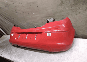 Zderzak tył tylny do opel corsa d Z547 czerwony 3