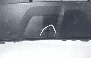 Volkswagen touareg 3 iii 760 2018- spoiler zderzak przód 760807061G 4