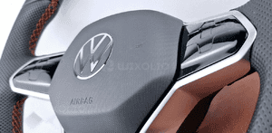 VW Golf 8 GTI Kierownica Skóra Podgrzewana 5H0419089JK AirBag 5NA880201E 4