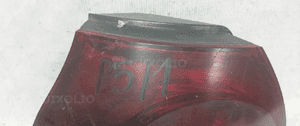 Tyl tylna lampa lewa volkswagen golf 5 ciemna 2