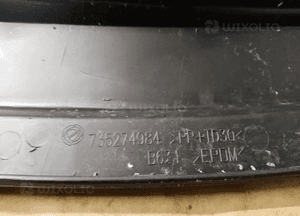 Podszybie osłona podszybia Fiat Punto 735274984 7