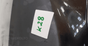 Zderzak przód przedni do peugeot 308 halogeny kth szary grafitowy 2