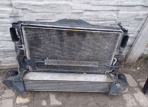 Mercedes W211 e-klasa 3.0 cdi 350 chłodnice komplet wentylator A2115003402 1