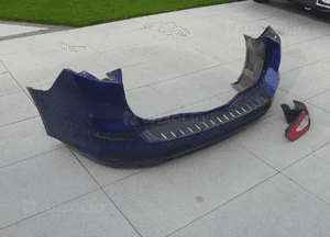 Ford mondeo MK5 kombi zderzak tylny ładny 6 pdc 6