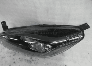 Ford fiesta MK8 st led soczewka ciemna idealna lampa przednia lewa 4