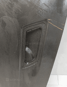 Porsche GT3 rs maska pokrywa silnika carbon 5