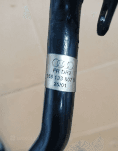 Rura przewód wody chłodzenia passat b5 fl 1.8T 058133607D 3