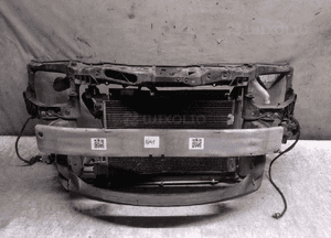Pas przedni opel corsa d benzyna 1.0 1.2 1.4 1.6 belka wzmocnienie czołowe okular chłodnica wody 1