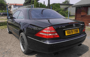 Maska Zderzak Reflektory Błotniki Wzmocnienie Belka Pas Przedni Lampy Mercedes CL500 CL600 W215 C215 Przyszowice 22