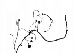 JAGUAR XF X250 WIĄZKA INSTALACJA PODŁUŻNICY LEWA 11 PIN 1